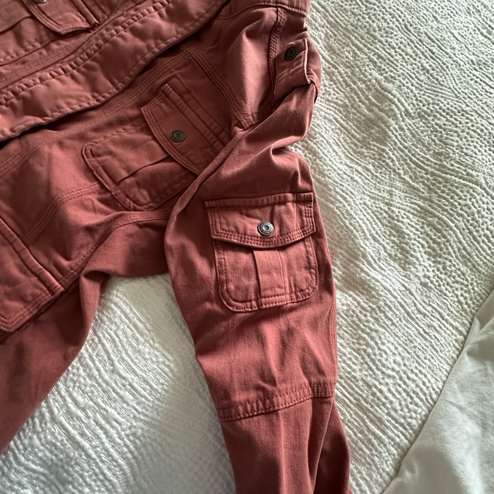 Rust colored utility jacket - Picture 4 of 8